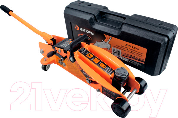 Изображение товара Подкатной домкрат Вихрь ДМК-2.5ФК (73/5/4/4)