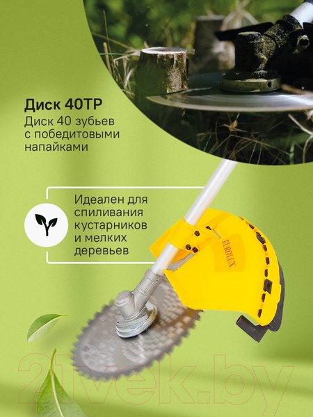 Изображение товара Триммер бензиновый EUROLUX TR-3000T (70/2/25)