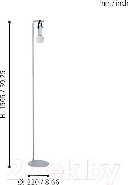 Изображение товара Торшер Eglo Apricale 98285