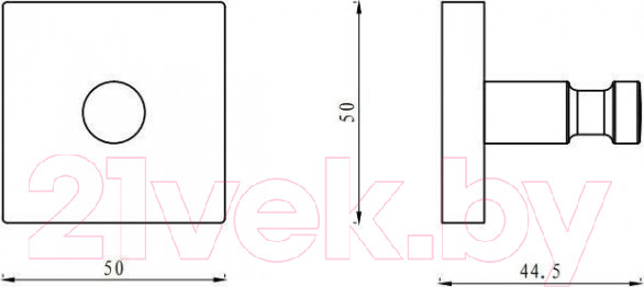 Изображение товара Крючок для ванной Aquanet Flash S1
