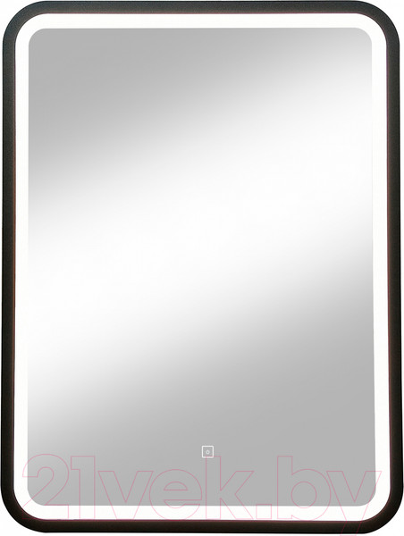 Изображение товара Зеркало Континент Enjoy Black Led 60x80
