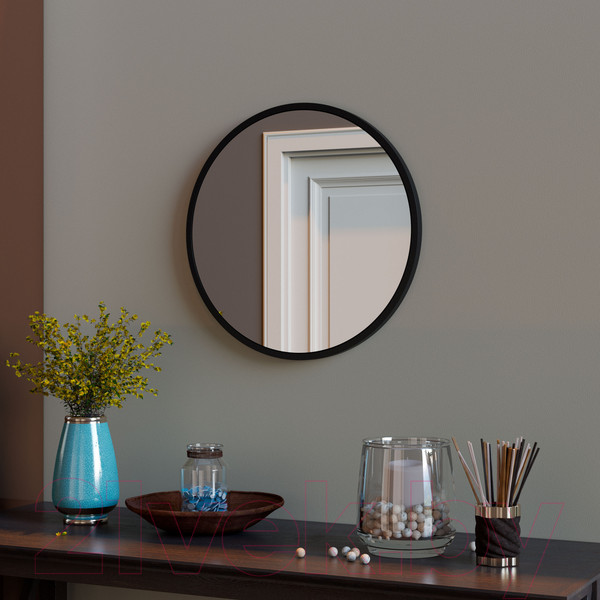 Изображение товара Зеркало Континент Мун D 60 (черный)