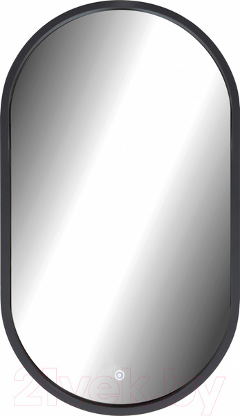 Изображение товара Зеркало Континент Prime Black Led 45x80