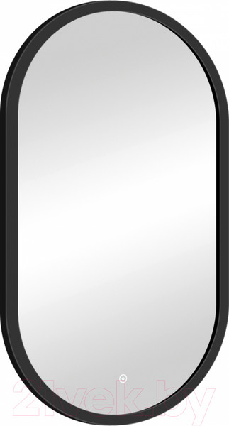 Изображение товара Зеркало Континент Prime Black Led 45x80