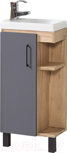 Изображение товара Тумба под умывальник Акваль Лофт / В2.4.01.4.0.0