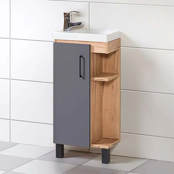 Изображение товара Тумба под умывальник Акваль Лофт / В2.4.01.4.0.0