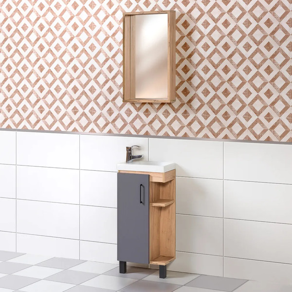 Изображение товара Тумба под умывальник Акваль Лофт / В2.4.01.4.0.0