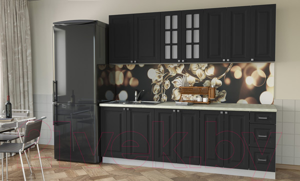 Изображение товара Кухонный гарнитур Интерлиния Мила Деко 2.3 А (пепел/опал светлый)