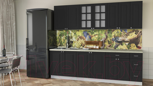 Изображение товара Кухонный гарнитур Интерлиния Мила Деко 2.5 Б (пепел/опал светлый)