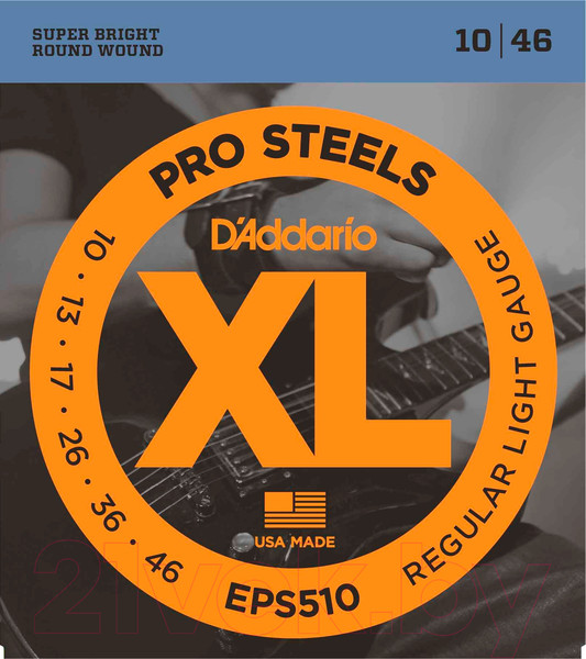 Изображение товара Струны для электрогитары D'Addario EPS-510
