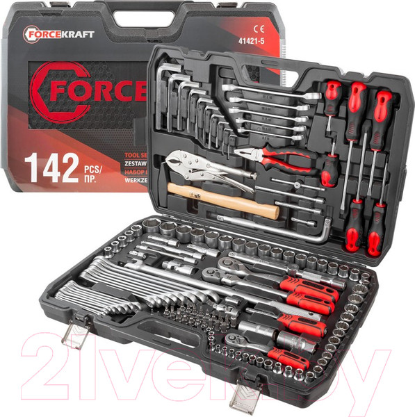 Изображение товара Универсальный набор инструментов ForceKraft FK-41421-5