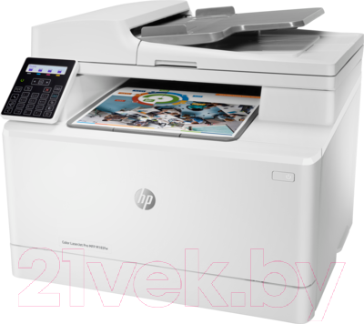 Изображение товара МФУ HP Color LaserJet Pro M183fw (7KW56A)