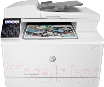 Изображение товара МФУ HP Color LaserJet Pro M183fw (7KW56A)