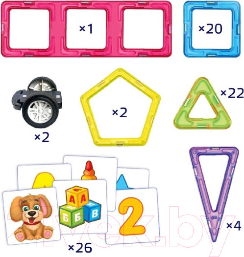 Изображение товара Конструктор магнитный Unicon Magical Magnet / 3568172