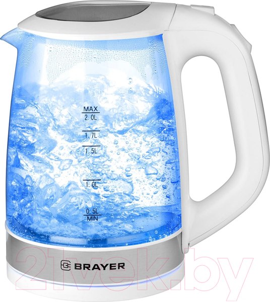 Изображение товара Электрочайник Brayer BR1040WH