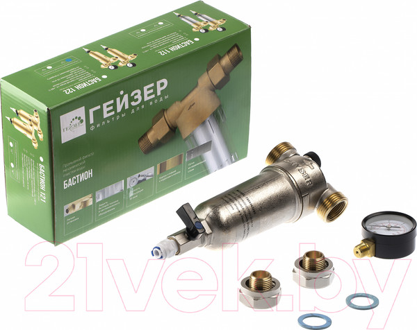 Изображение товара Магистральный фильтр Гейзер Бастион 122 (1/2)