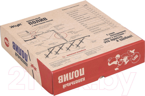 Изображение товара Система капельного полива Жук С эмиттерной лентой / 330665-00 (24м)