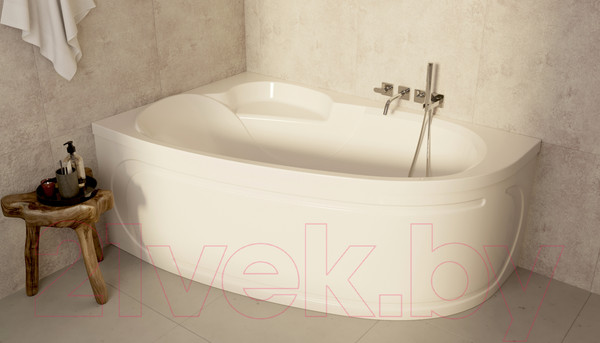 Изображение товара Ванна акриловая Triton Николь 160x100 R (с каркасом, экраном и сифоном)