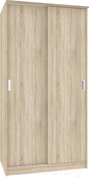 Изображение товара Шкаф-купе Кортекс-мебель Лагуна ШК01-00 (дуб сонома)