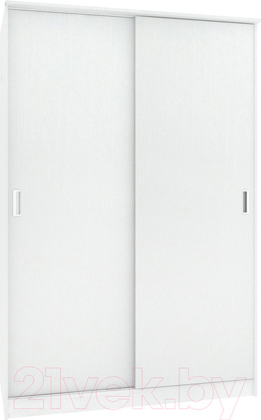 Изображение товара Шкаф-купе Кортекс-мебель Лагуна ШК02-00 (белый)