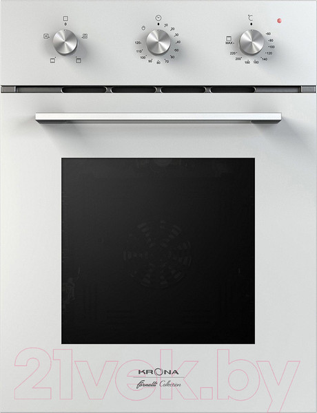 Изображение товара Комплект встраиваемой техники Krona Breve 45 WH + Fidato 45 BL
