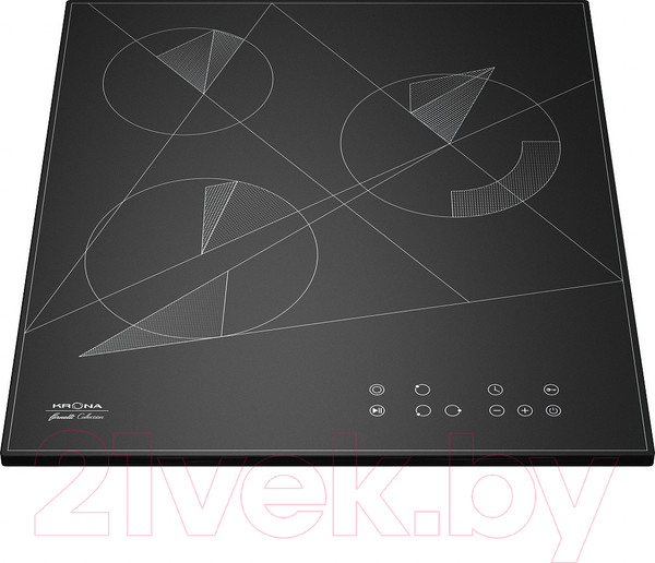 Изображение товара Комплект встраиваемой техники Krona Corrente 45 WH + Fidato 45 BL