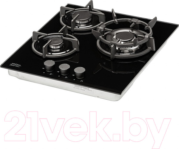 Изображение товара Комплект встраиваемой техники Krona Corrente 45 WH + Fiero 45 BL