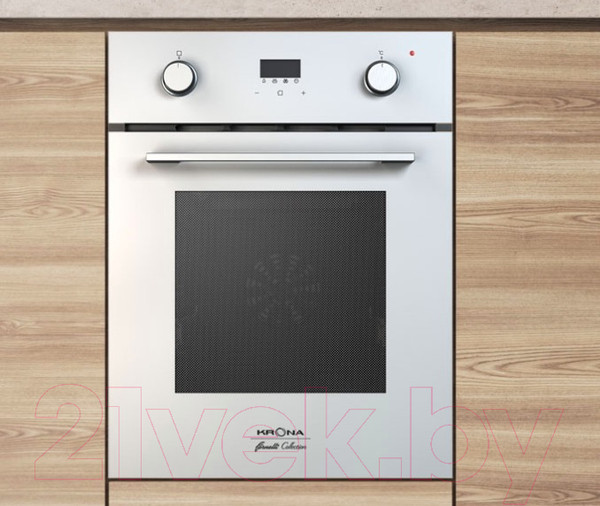 Изображение товара Комплект встраиваемой техники Krona Sonata 45 WH + Fiero 45 BL