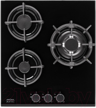 Изображение товара Комплект встраиваемой техники Krona Sonata 45 WH + Fiero 45 BL