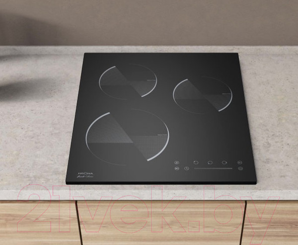 Изображение товара Комплект встраиваемой техники Krona Sonata 45 BL + Ombra 45 BL