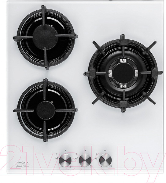 Изображение товара Комплект встраиваемой техники Krona Stretto 45 BL + Fiero 45 WH