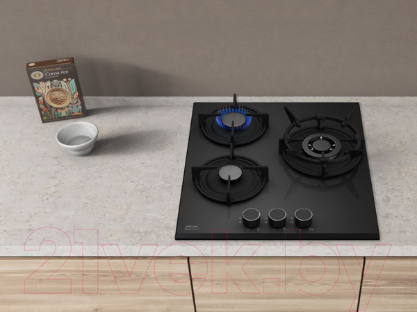 Изображение товара Комплект встраиваемой техники Krona Stretto 45 BL + Fiero 45 BL