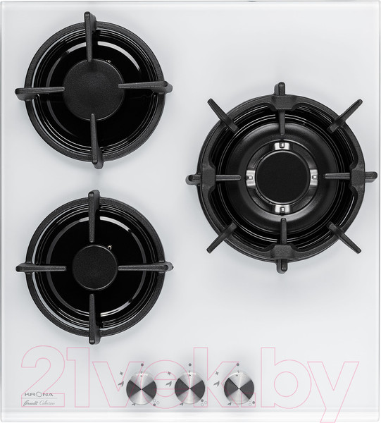 Изображение товара Комплект встраиваемой техники Krona Stretto 45 WH + Fiero 45 WH