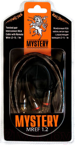 Изображение товара Межблочный кабель для автоакустики Mystery MREF 1.2