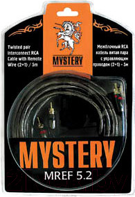 Изображение товара Межблочный кабель для автоакустики Mystery MREF 5.2