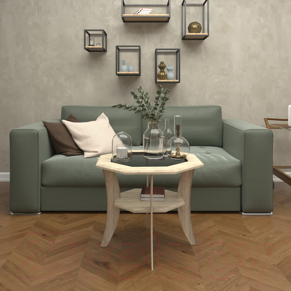 Изображение товара Журнальный столик Кортекс-мебель Лотос-1 (дуб сонома)