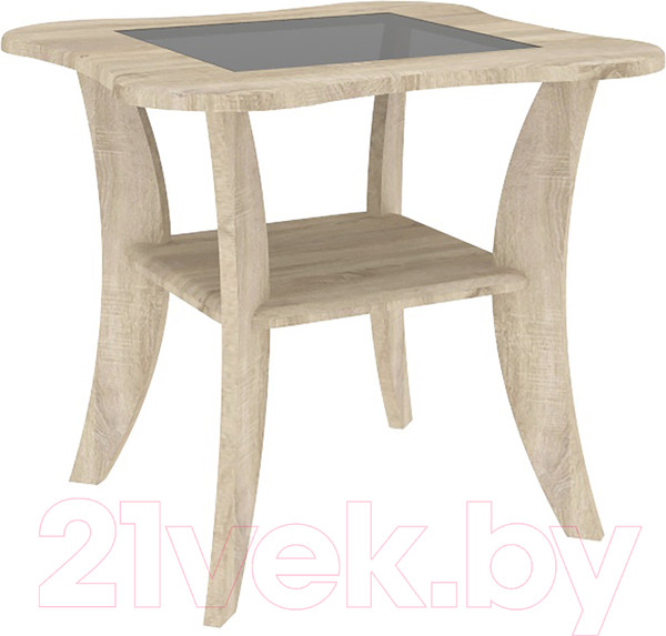 Изображение товара Журнальный столик Кортекс-мебель Лотос-4 (дуб сонома)