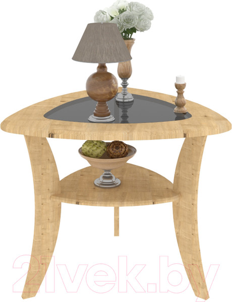 Изображение товара Журнальный столик Кортекс-мебель Лотос-5 (дуб натуральный)