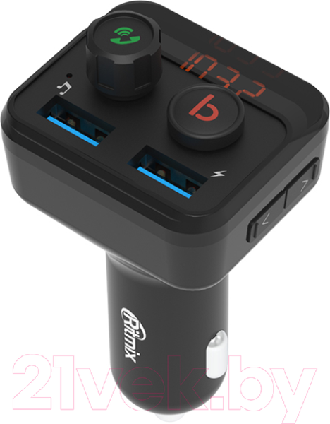 Изображение товара FM-модулятор Ritmix FMT-B100