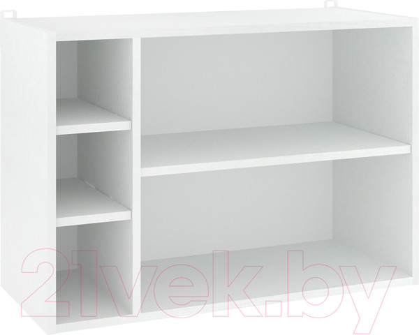 Изображение товара Полка-ячейка Кортекс-мебель КМ 25 (белый)