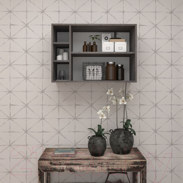 Изображение товара Полка-ячейка Кортекс-мебель КМ 25 (берёза)