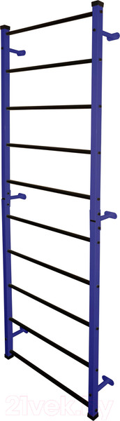 Изображение товара Шведская стенка Формула здоровья ШСП01х750-8.12 (синий/черный)