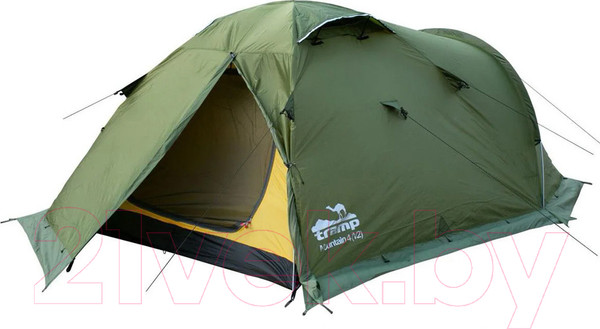 Изображение товара Палатка Tramp Mountain 4 V2 / TRT-24g (зеленый)