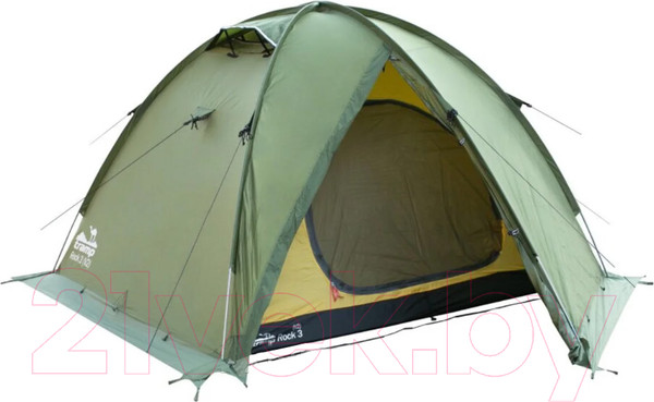 Изображение товара Палатка Tramp Rock 4 V2 / TRT-29g (зеленый)