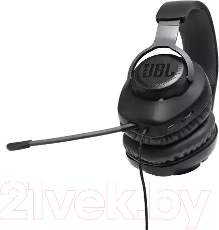 Изображение товара Наушники-гарнитура JBL Quantum 100 / QUANTUM100BLK (черный)