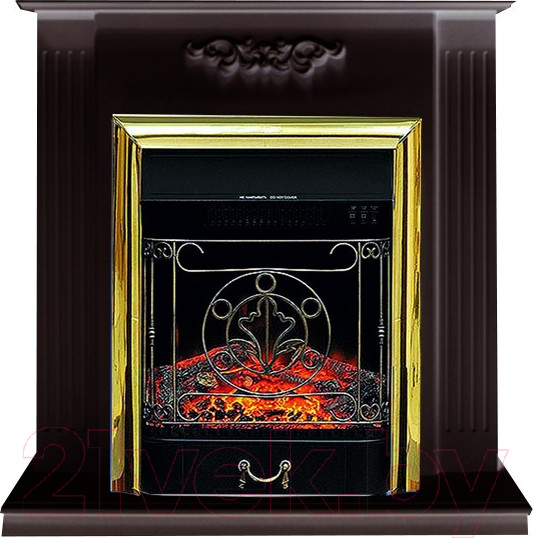 Изображение товара Портал для камина Смолком Lumsden STD-ASP (венге/шпон красное дерево)