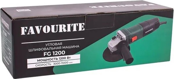 Изображение товара Угловая шлифовальная машина Favourite FG 1200