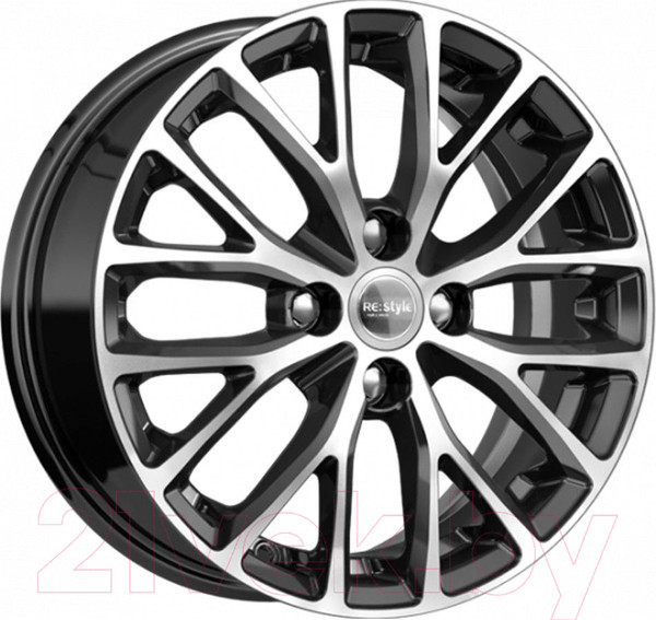 Изображение товара Литой диск K&K KC782 Rio 15x6" 4x100мм DIA 54.1мм ET 46мм Алмаз черный