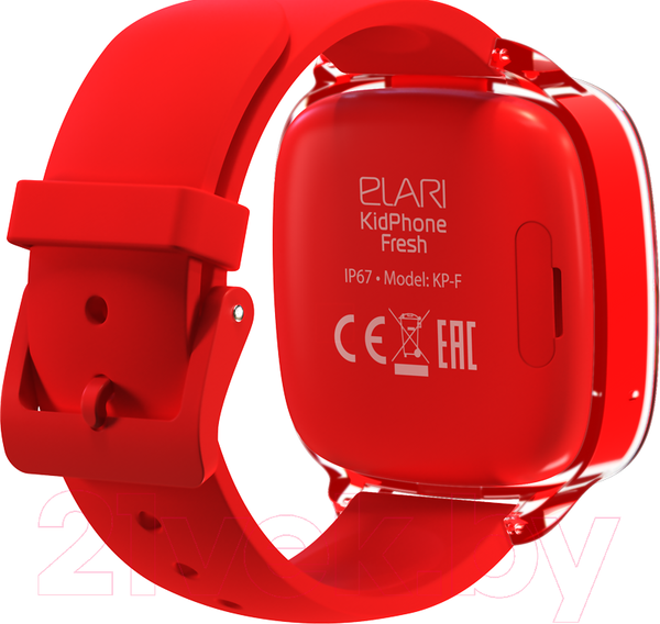 Изображение товара Умные часы детские Elari KidPhone 4 Fresh / KP-F (красный)