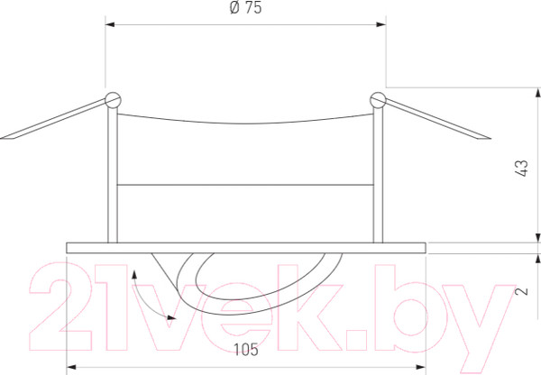 Изображение товара Точечный светильник Elektrostandard 9915 LED 6W WH (белый)